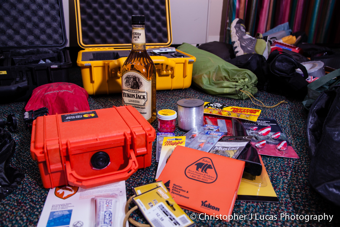 Expedition Essentials - Sat Comms, Cameras, Fishing License and a big bottle of Yukon Jack!